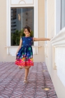 Vestido Lúdico Azul Marinho