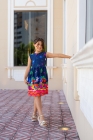 Vestido Lúdico Azul Marinho