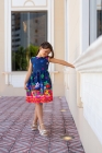 Vestido Lúdico Azul Marinho