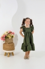 Vestido Luxo Verde Escuro (Premium)
