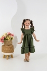 Vestido Luxo Verde Escuro (Premium)
