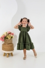 Vestido Luxo Verde Escuro (Premium)