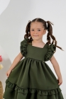 Vestido Luxo Verde Escuro (Premium)