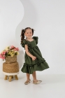 Vestido Luxo Verde Escuro (Premium)