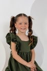 Vestido Luxo Verde Escuro (Premium)