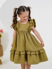 Vestido Luxo Pistache (Premium)