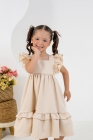 Vestido Luxo Nude Claro (Premium)