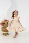 Vestido Luxo Nude Claro (Premium)