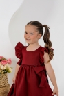 Vestido Isabella Vinho Luxo (Premium)