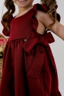 Vestido Isabella Vinho Luxo (Premium)