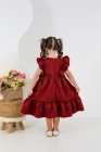Vestido Isabella Vinho Luxo (Premium)