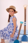 Vestido Azul Coqueiros