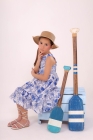 Vestido Azul Coqueiros