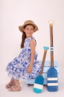 Vestido Azul Coqueiros