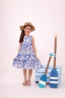 Vestido Azul Coqueiros