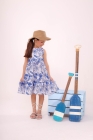 Vestido Azul Coqueiros