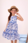 Vestido Azul Coqueiros