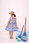 Vestido Azul Coqueiros