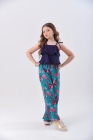Conjunto Azul Marinho Pantalona