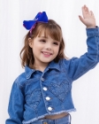 Jaqueta Jeans Infantil com Brilho