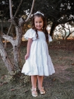 Vestido Branco Tecido Laise (Premium)