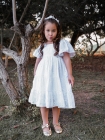 Vestido Branco Tecido Laise (Premium)