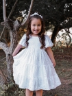 Vestido Branco Tecido Laise (Premium)