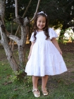 Vestido Branco Tecido Laise (Premium)