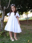 Vestido Branco Tecido Laise (Premium)