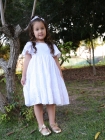 Vestido Branco Tecido Laise (Premium)