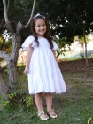Vestido Branco Tecido Laise (Premium)