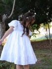 Vestido Branco Tecido Laise (Premium)