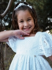 Vestido Branco Tecido Laise (Premium)