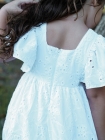 Vestido Branco Tecido Laise (Premium)