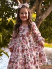 Vestido Borboleta Manga Longa