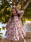 Vestido Borboleta Manga Longa