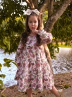 Vestido Borboleta Manga Longa