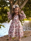 Vestido Borboleta Manga Longa
