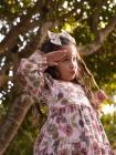 Vestido Borboleta Manga Longa