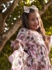 Vestido Borboleta Manga Longa