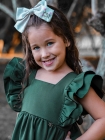 Vestido Luxo Verde Escuro (Premium)