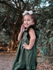 Vestido Luxo Verde Escuro (Premium)