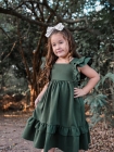Vestido Luxo Verde Escuro (Premium)