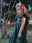Vestido Luxo Verde Escuro (Premium)
