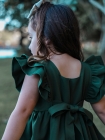 Vestido Luxo Verde Escuro (Premium)