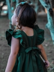 Vestido Luxo Verde Escuro (Premium)