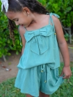 Conjunto Laço Cor Oliva