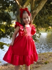 Vestido Beatriz Vermelho (Premium)