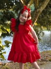 Vestido Beatriz Vermelho (Premium)
