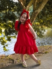 Vestido Beatriz Vermelho (Premium)